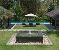 Вилла Mata Air, Фонтан и бассейн